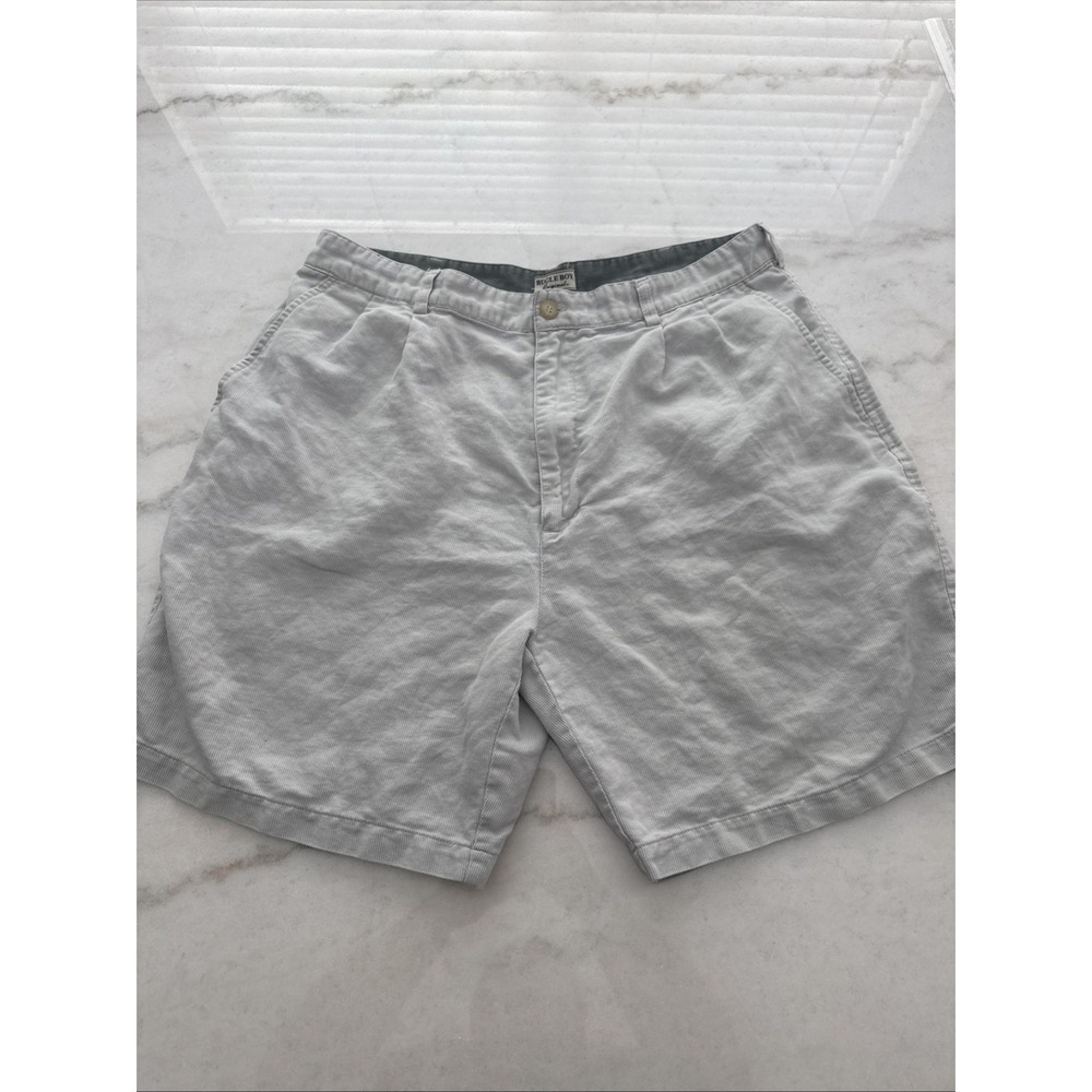 Vintage Bugle Boy Shorts Grey  Corduroy Cargo Skater Baggy Y2K Mens Sz 36